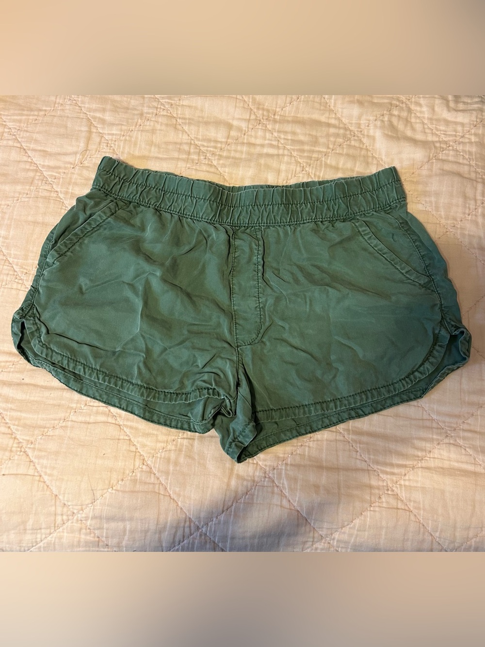 Army Green American Eagle Comfy Shorts